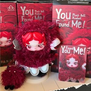 Authentic SkullPanda “you found me” CHOMP from Pop Mart!